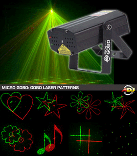 Laser ADJ - MICROGOBO